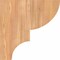 Ekena Millwork Ridgewood Smooth Corbel, Western Red Cedar, 3 1/2"W x 12"D x 12"H COR04X12X12RID00SWR - alternate 2